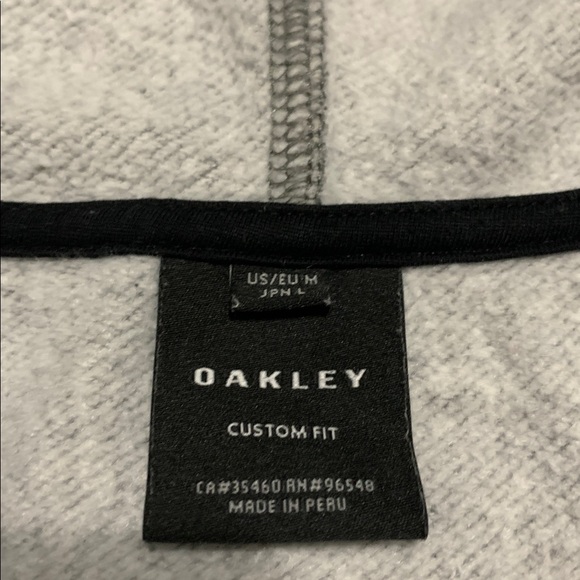 Oakley Charcoal Pullover Hoodie - Picture 3 of 3